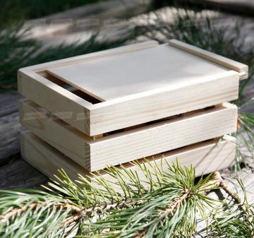 Упаковка для подарков из дерева на заказ | Корпоративный подарок 2024